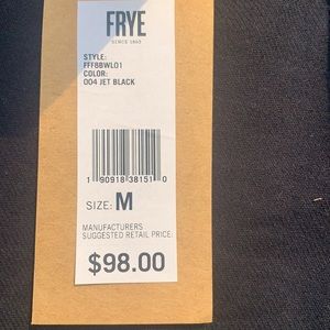 Frye unisex button down